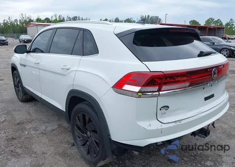 2024 Volkswagen Atlas Cross Sport 2.0T Se W/Technology из США, поврежденный, VIN 1V2JE2CA2RC247598